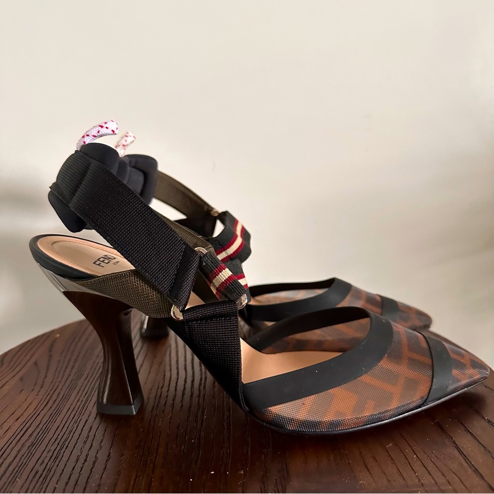 FENDI Colibri Slingbacks Heels